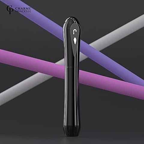 Charme Princesse Wireless Permanent Tattoo Machine Makeup Purple Rotary Machine Digital Microshade Machine Makeup Pen with 2 Pcs Battery for Eyebrows Eyeliners Lips CP-M2-E26-1 Cover
