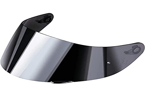 AGV - VISOR K5 S/K3 SV/K1 S, Visera de Casco de Moto Antiarañazos, Iridium Silver, Unisex, N