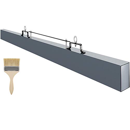 Mophorn Magnetic Sweeper 84 inch Hanging Magnet Sweeper 100 LBS Magnetic Forklift Sweeper Industrial Magnets Steel Material Hunting Accessories for Picking Up Nails, Bolts, Iron Chips (84 inch)