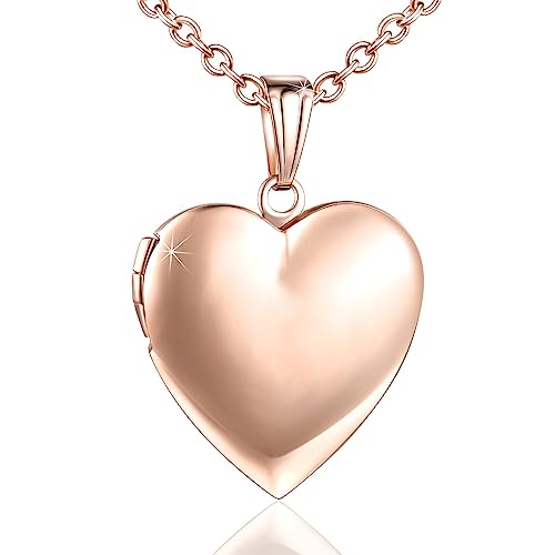 Herz-Freundschafts-Anhänger-Halskette mit Bild – Foto-Kette,...