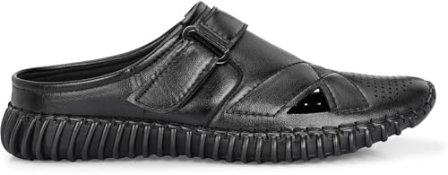 Image of KASTAVA KS 102X Comfortable Premium Synthetic Casual Sandals | Adjust Velcro Closure | Lightweight Everyday Wear Sandals for Men