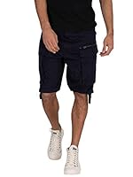 G-Star RAW Men's Rovic Zip 3D Relaxed Fit Cargo Short, Mazarine Blue, 29
