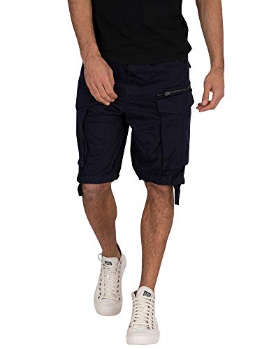 G-STAR RAW Rovic Relaxed Short Homme, Bleu (mazarine blue D08566-5126-4213), 40
