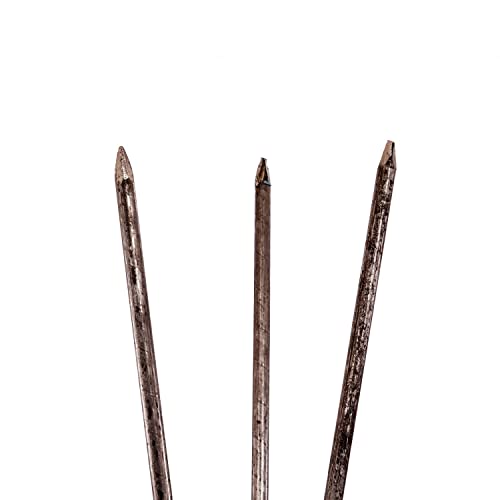 Oypla Acciaio barriera Fencing Pins 10 mm x 1250