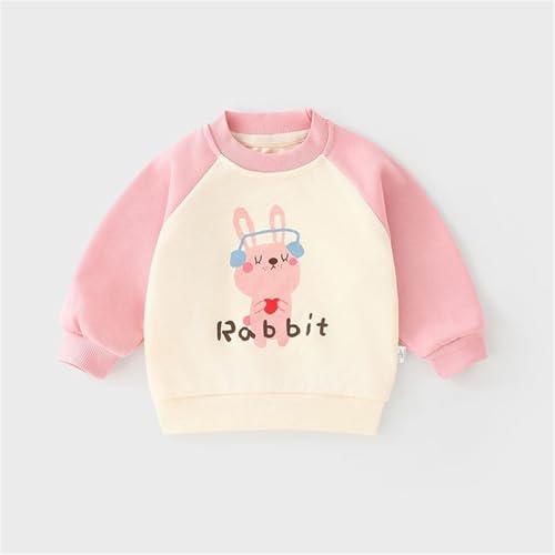 Cute Sweatshirts for Toddler Boys Girls Animal Pullover Shirts Color Block Long Sleeve Fall Winter Warm Clothes2