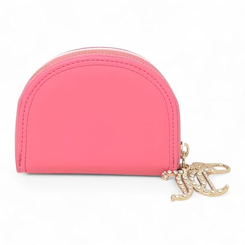 Juicy Couture Women's Half Moon Card Case with Mirror Inside and Clip (Pink Lemonade)4