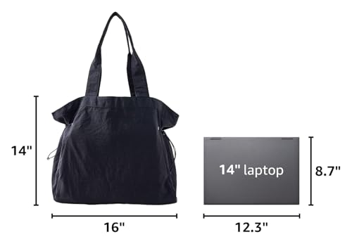 Bolso Tote VAKAER para mujer 18L ligero y grande miniatura 3