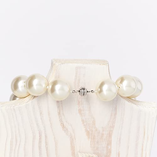 Hot Girls Pearls Cooling Necklace | Stylish Way to Stay Cool While Looking Hot | Free Insulated Travel Pouch Included with Every Item (Champagne, 20)4