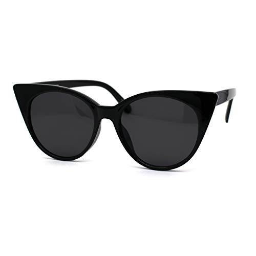 Womens Gothic Cat Eye Retro Plastic Sunglasses2