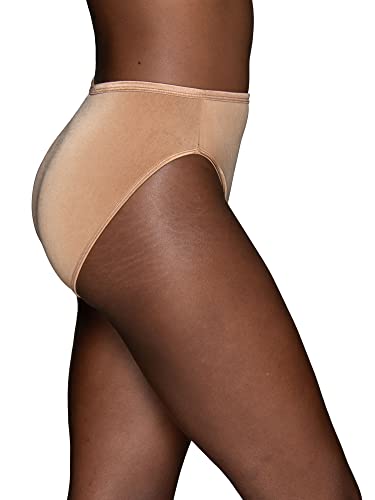 Image of Vanity Fair Women's Illumination Hi Cut Panties, Silky Stretch & Satin Trim