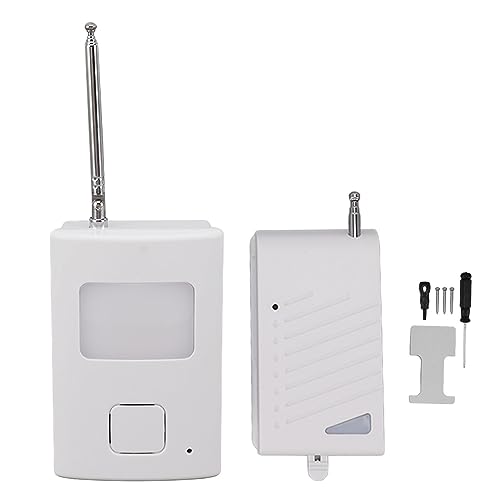 Call Bell, ABS Voice Activated Long Distance Real Time Bed Alarm Caregiver Pager for Elderly Baby Monitoring