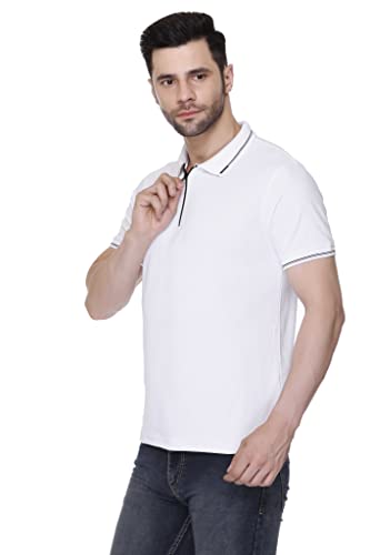 Image of Colors & Blends - Men's Activewear Zipper Polo