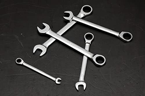 Image of FLZOSPER 14mm Metric Ratchet Wrench,Box End Head 72-Tooth Ratcheting Combination Wrench Spanner