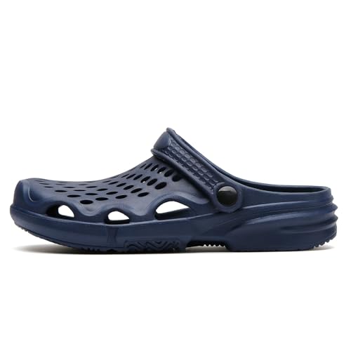Image of SECHRITE Clogs for Men Garden Shoes Water Sandals Mens Mules and Clogs Shower Slippers Waterproof Summer Slides