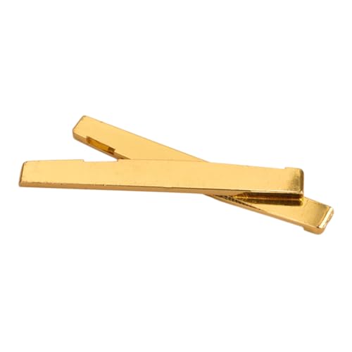 Totority Acoustic Folk Guitar Accessory 73.8mm Brass Saddle Bridge Superior Tone Replaces Plastic Parts