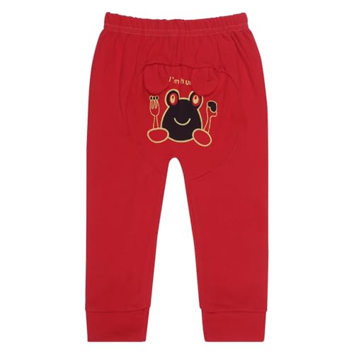 Image of superminis Unisex Baby Cotton Pyjama Set| Elegent Mix Color Printed Bottom Wear for Toddler (Pack of 5)