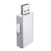 Produktbild DULEES USB-Speicherstick für iPhone, 64 GB, iPhone Photo Stick Lightning Externer Speicher für iPad iMac Android PC Backup Bilder Thumb Jump Drive (Silber)