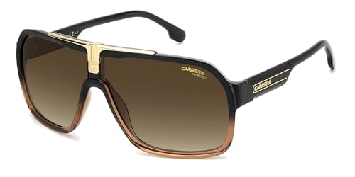 Taglia 64/10/135 Carrera Occhiali da Sole 1014/S R60 BLACK BROWN 64/10/135 Uomo