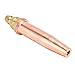 Nutriess 4Pcs Prop ane Cutting Torch Tips High Temperature endurance Fast Cutting Isobaric Cutting Nozzle for Prop ane Cutting Torch Kit (2#)