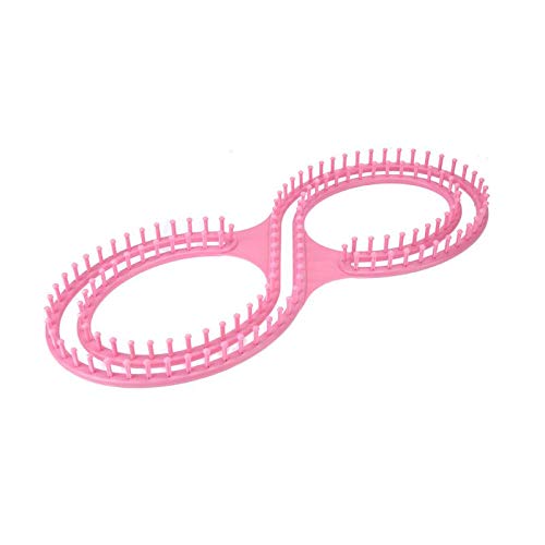 DUNRU Tricotin DIY Outil de Planche à Tisser Tricoter la Main avec 3 projets for échapper des Chaussettes Pull Foulard Accessoires Tricot ménage GéAnt,...