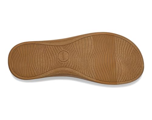 Image of Sanuk Womens Cosmic Sands | Water Resistant Flip Flops for Women | EVA Footbed With Arch Support | Women's Beach Sandals