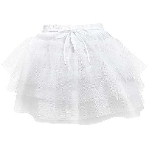 La Mejor Selección de Enaguas cortas para Mujer favoritos de las personas. 48 Holibanna Crinolina Enagua sin Aros para niñas Vestidos Vintage Vestidos de niñas Trajes de Gala Falda Corta sin Aros miriñaque sin Espinas Vestir Falda Inferior Enaguas Perder