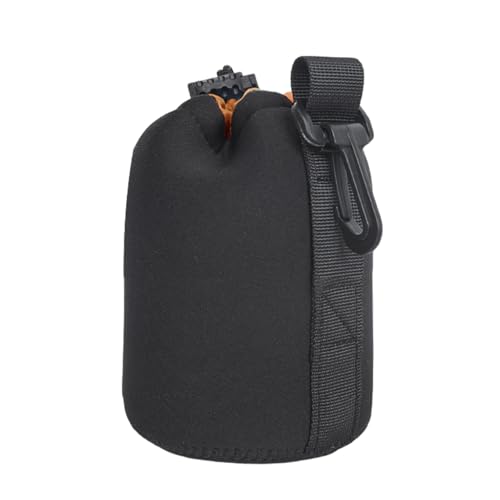 Funda para objetivo – Funda protectora de neopreno gruesa para teleobjetivo, de almacenamiento para lente de cámara, antigolpes y resistente al agua, compatible con DSLR, Mirrorless, protege