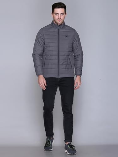 Image of RARE TIMES Men Puffer Jacket | Padded Jacket | Quilted Jacket | Trendy Winter Full Sleeve with Zipper Pocket Jacket (Pack of 1)