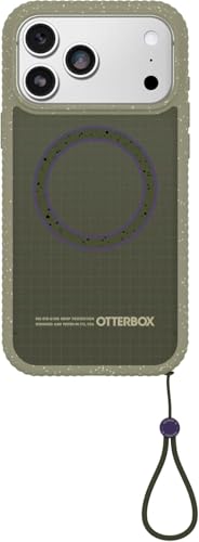 Coque robuste iPhone 17 Pro Max verte avec protège-écran antichoc MagSafe