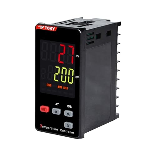 Termostato inteligente TEY6-MC10, entrada TC/RTD, LED, controlador de temperatura PID inteligente, salida SSR o relé con 2 alarmas