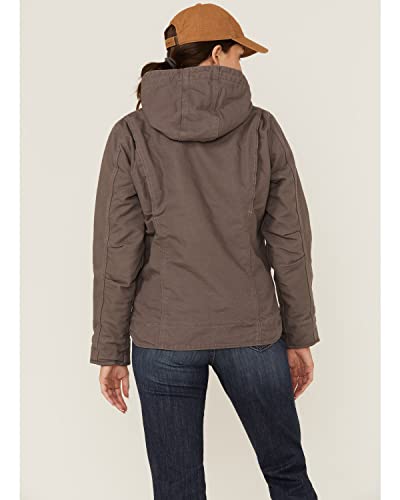 Carhartt 104292-032 Women'S Loose Fit Washed Duck Sherpa Lined Jacket thumb #3