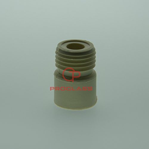 Rubber Screw Sleeve Type Septum Stopper for 19/22-19/26 Outer Joints, White (Pack of 10)