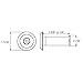 Nuk3y 220 Degree Wide Angle Heavy Duty Door Viewer (1 Pack, Satin Nickel)