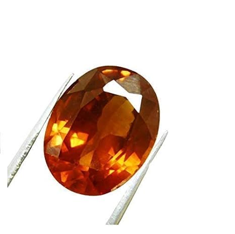 Natural Cylone Gomed Stone Certified Hessonite Garnet A1+ Quality Astrological Loose Gemstone (Lab Quality Approved)-image-14