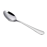 DJ-WARE Teaspoons Stainless Steel Small Tea Spoons Set of 12, 5.5 Inch