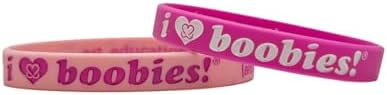 Keep A Breast i love boobies! Mini Cutie Pink Bracelet Pack