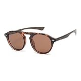 Lente polarizada UV400 - Lentes con recubrimiento de protección 100% UV400, puede bloquear los rayos UVA y UVB 100% dañinos. Restaura el color verdadero, elimina la luz reflejada y la luz dispersa y protege los ojos a la perfección.