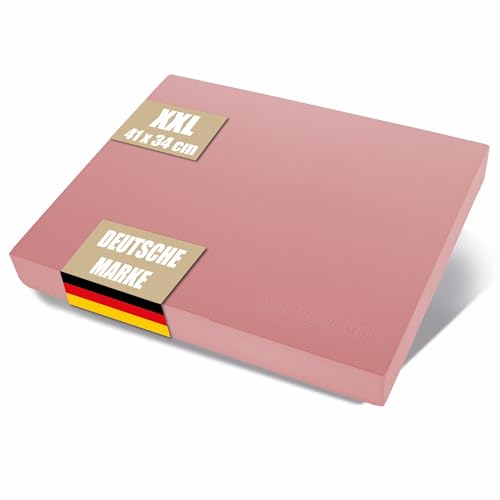 Active Peak® Premium Balance Pad - Cojín de Equilibrio XXL para Yoga, Pilates, Fisioterapia & Entrenamiento de Estabilidad - Colchoneta de Ejercicio Antideslizante - 41x34 cm (Rosa)