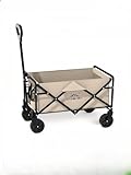 Faltbarer, tragbarer festlicher Trolley für Outdoor-Camping, Picknicks, Strandstände und Angelausflüge, vielseitiger Reisewagen für einfachen Transport und Lagerung