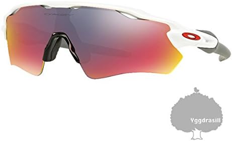 Amazon Co Jp オークリー Oakley レーダーパス サングラス 白フレーム ロゴ赤 偏光レンズ Radar Path W Positive Red Iridium White Polished Oo98 18 ホワイト レッド スポーツ アウトドア