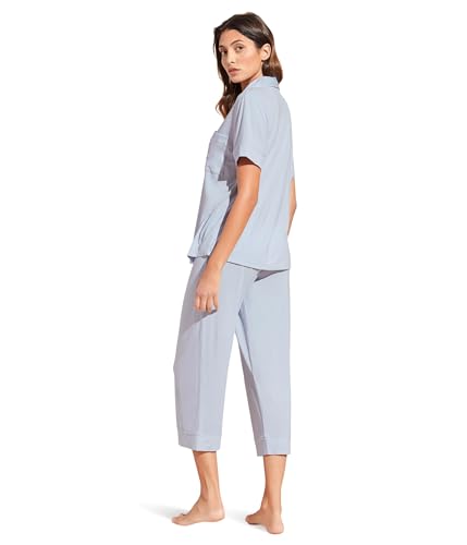 Image of Eberjey Gisele Short Sleeve and Cropped Pant PJ Set