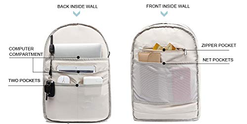 Kinmac Peony Pattern 15 Inch Waterproof Laptop Travel Outdoor Backpack With Usb Charging Port For 13 Inch 14 Inch And 15.6 Inch Laptop #TOP5