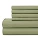 Southshore Fine Living, Inc. 21-Inch Deep Pocket King Sheet Set, 6-Piece Sage Green King Size Sheets Set, Full Elastic Fitted Sheet, Oversized Flat, 4 Pillow Cases, Sage Green Sheets