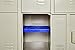 LockerMate Adjust-A-Shelf Locker Shelf, Easy to Use, Extends to Fit Your Locker, Blue