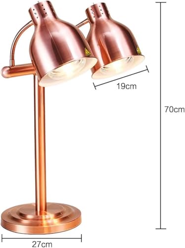 Lumières de maintien des aliments marron contre le refroidissement des buffets - 5