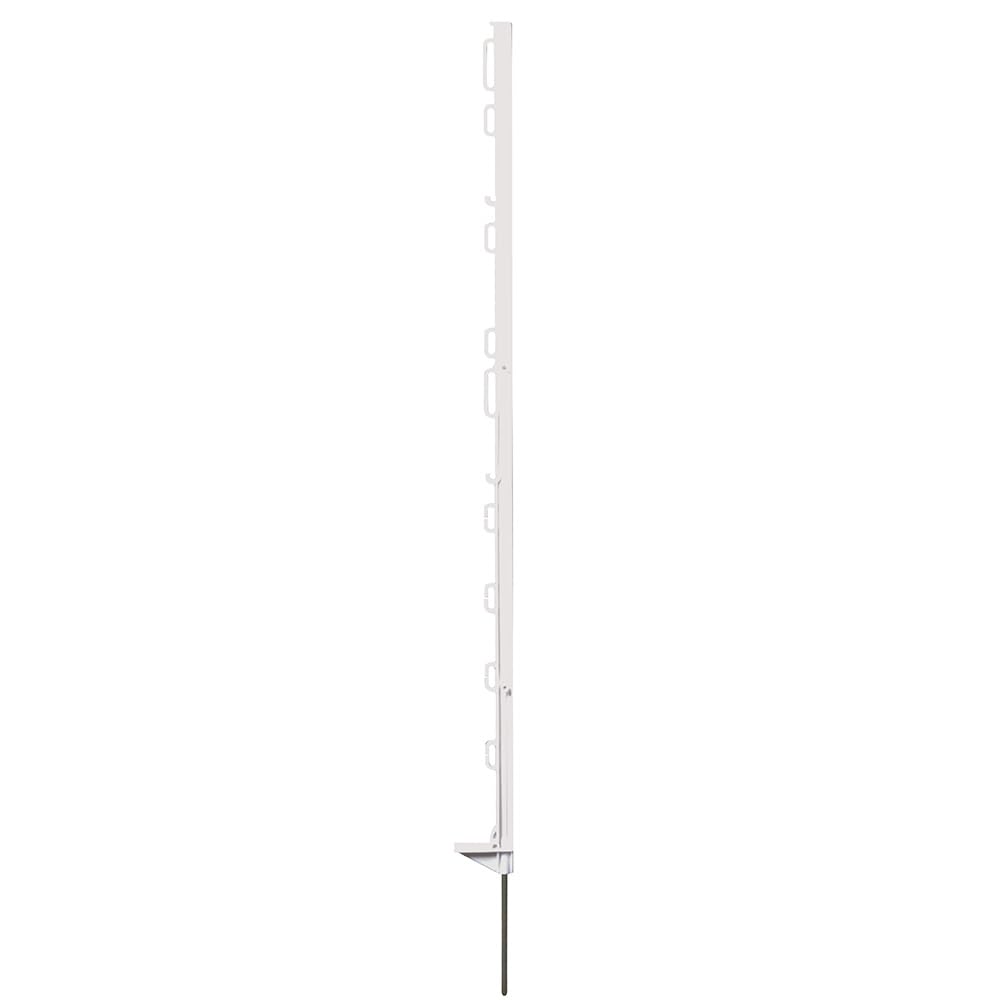 10 x Recycled Plastic Stakes White 105cm HORIZONT