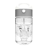 mountop Electric Protein Shaker Bottle, BPA Free & Leak-Proof Mixer Bottles for Smooth Shakes and Pre Workout, Portable Shaker Cups for Man & Woman, 15oz, Grey