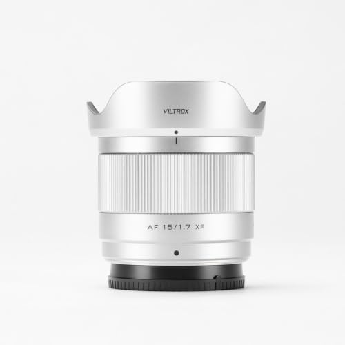 Image of VILTROX 15mm F1.7 XF Auto Focus Lens for Fujifilm Fuji X-Mount-Silver | Ultra Wide Angle STM APS-C Lens for Fujifilm X-Mount Cameras X-A7 X-E4 X-H1 X-Pro3 X-S10 X-T2 X-T3 X-T4 X-T30 XT30II X-T200