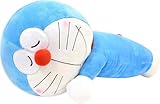 MORIPiLO 抱き枕 ドラえもん ぬいぐるみ クッション 約45cm ブルー 大きい プレゼント グッズ (すやすや添い寝枕) まくらのモリシタ 133527