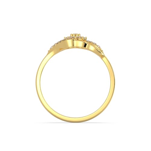 Malabar Gold & Diamonds Gold Ring for Women 22 K | Gold Ring for Women 22k Gold Pure | 22 Kt (916) BIS Hallmark Certified Pure Gold Ring for Birthday, Engagement, Anniversary &... - Image 3
